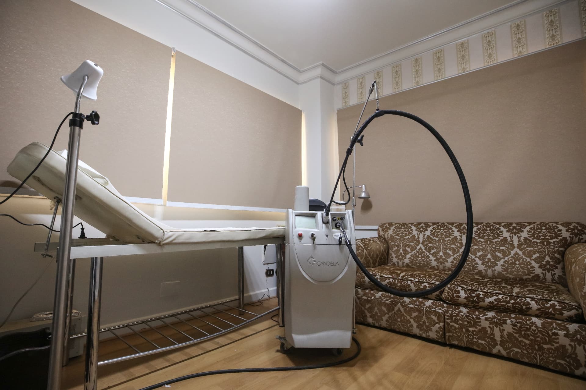Consultation room at Skin House Clinic in Maadi